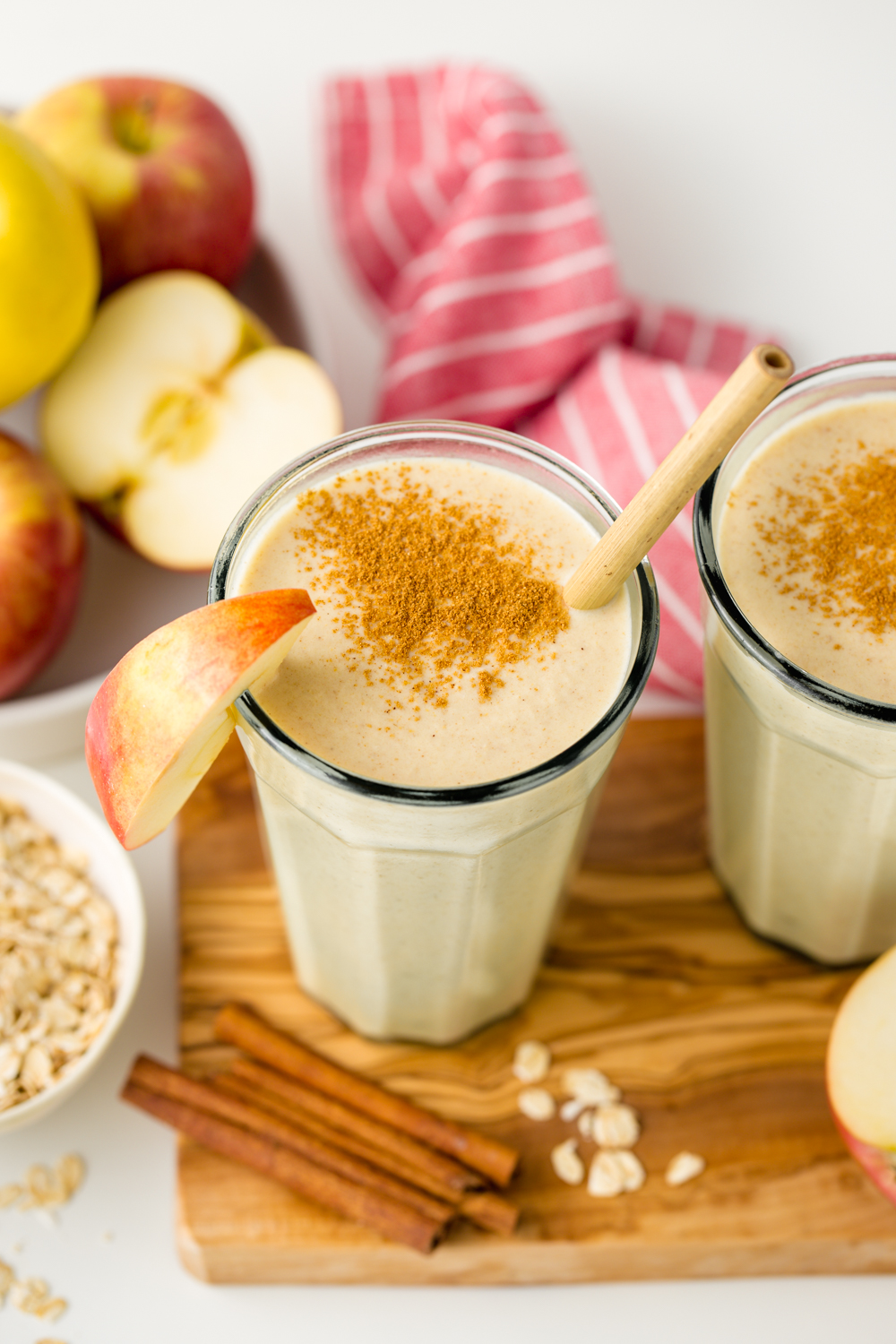 Apple Smoothie (paleo, vegan options) - Texanerin Baking