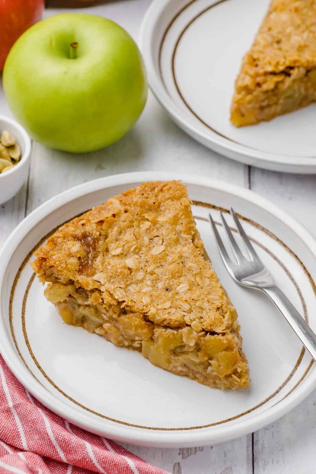 Swedish Apple Pie (super quick, easy, amazing flavor) - Texanerin Baking