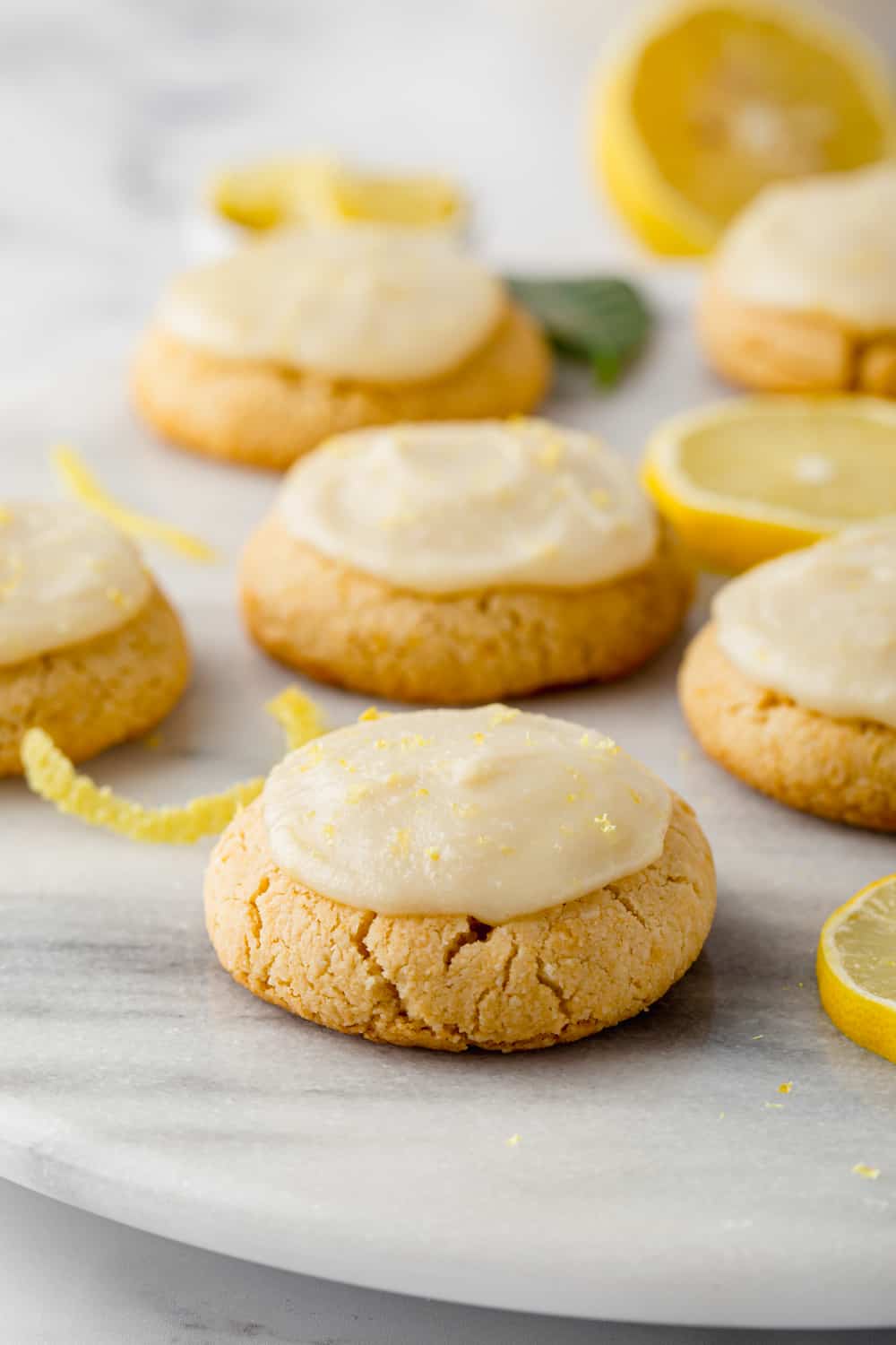 Gluten-free Lemon Cookies (vegan, paleo) - Texanerin Baking