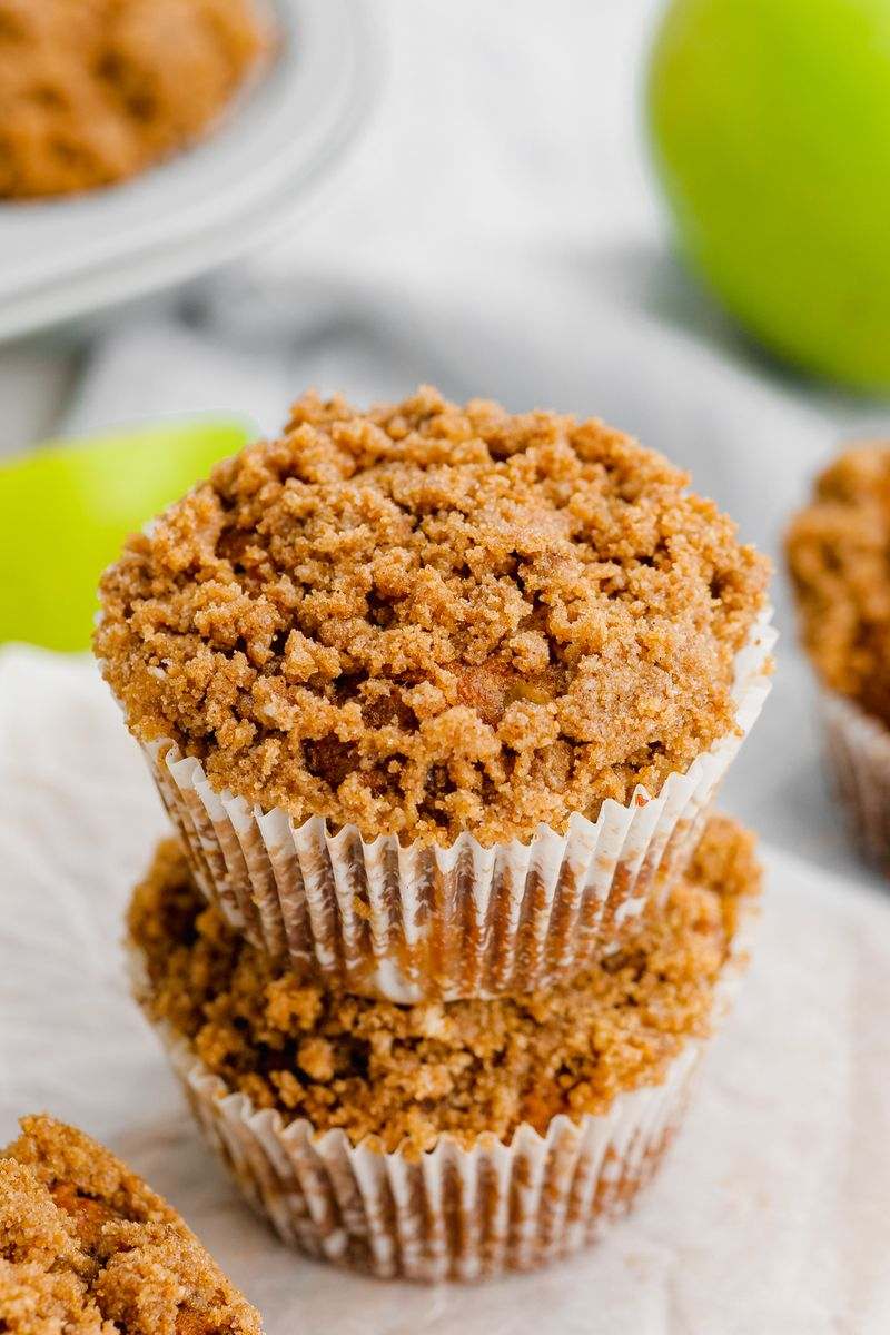 Gluten-free Apple Muffins (the perfect texture! super easy) - Texanerin ...