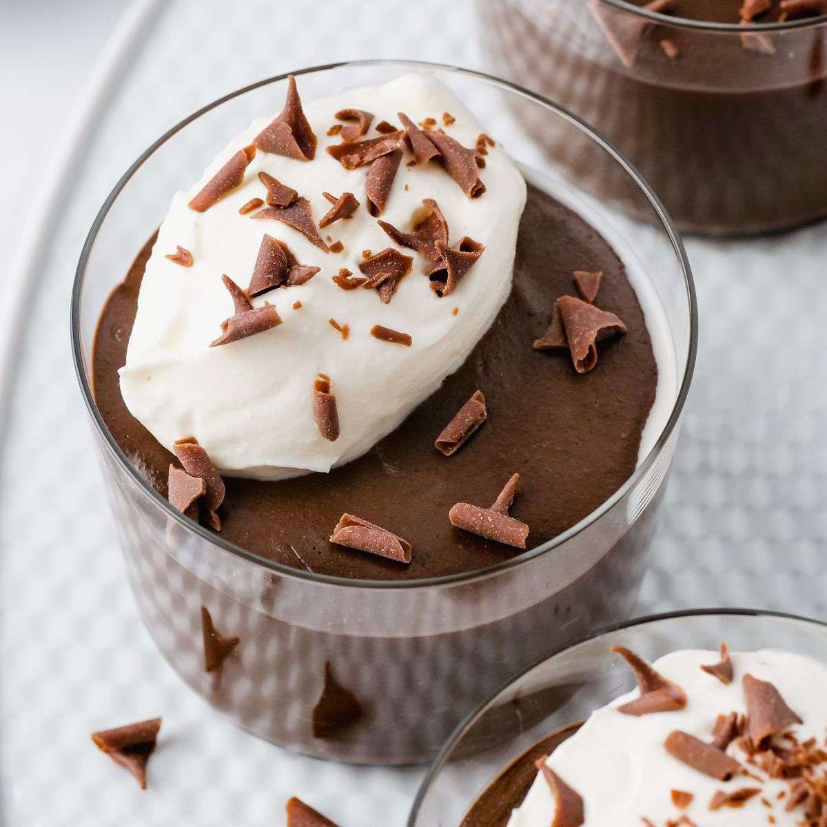 Chocolate Pudding (no-cook, quick, easy!) - Texanerin Baking