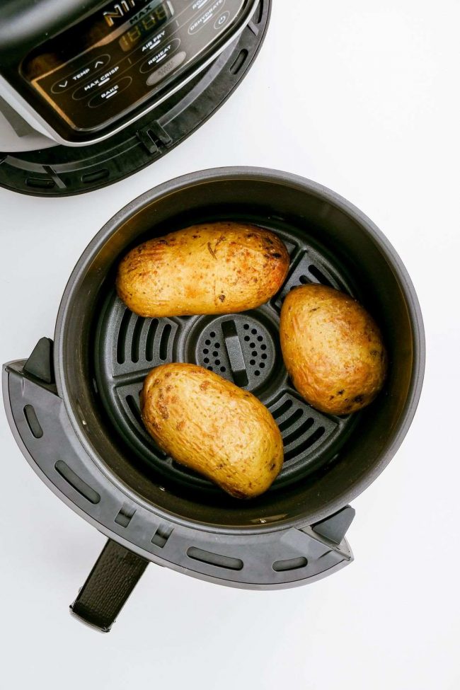 Air Fryer Baked Potatoes - Texanerin Baking