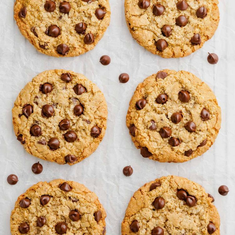 Almond Flour Oatmeal Cookies (GF, soft, chewy!) - Texanerin Baking