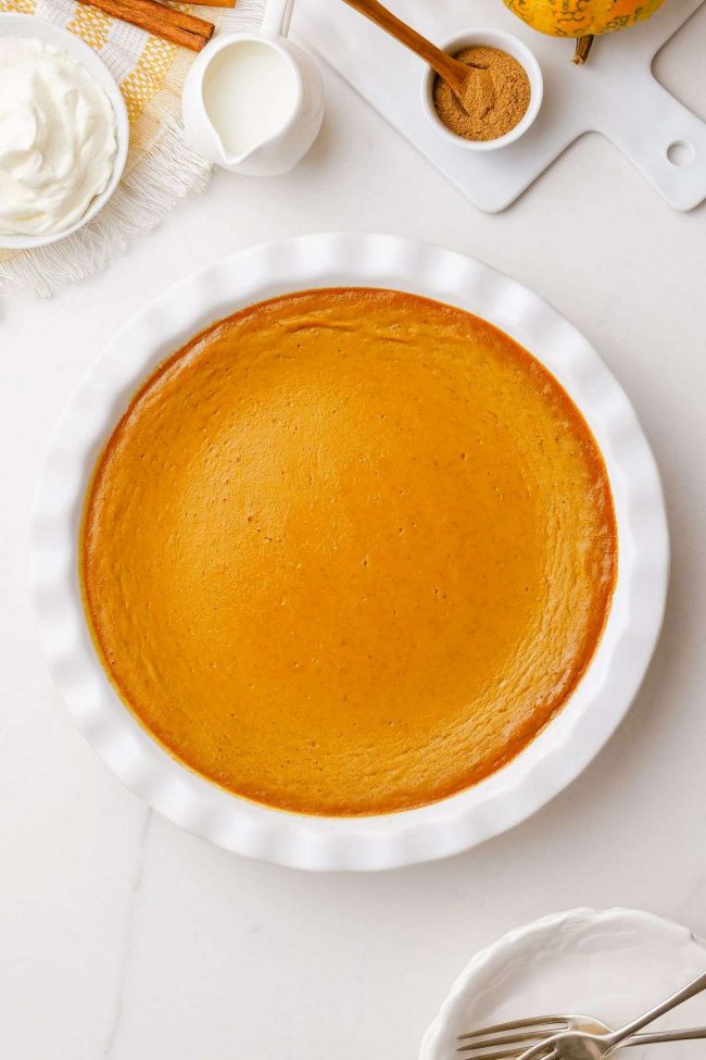 Crustless Pumpkin Pie - Super Creamy with Keto Option