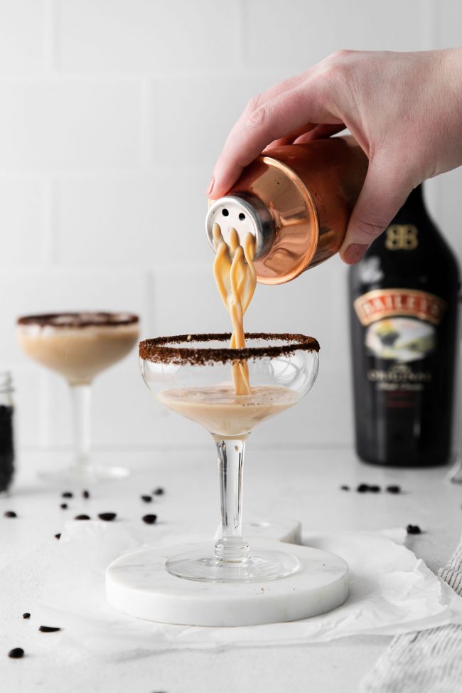 Baileys and Vodka Martini • Keeping It Simple Blog