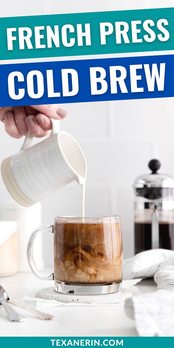 Make Cold Brew Coffee in a French Press - Healthy Slow Cooking It's So Easy!