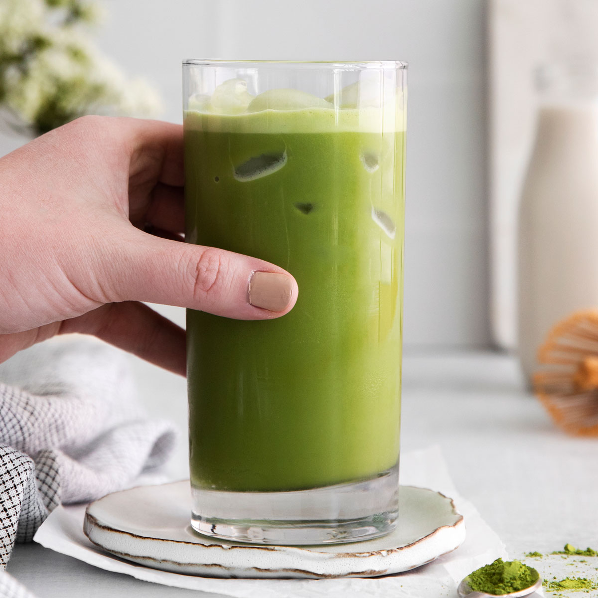 green tea latte starbucks calories