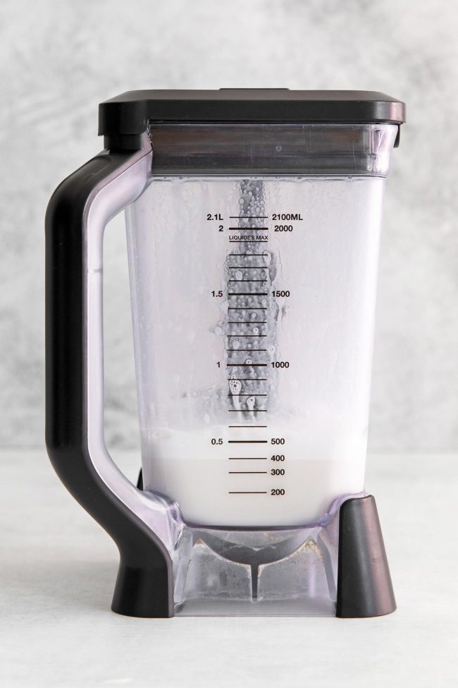 Blendtec Frothing Jar - the container for milk foam and Whipped cream