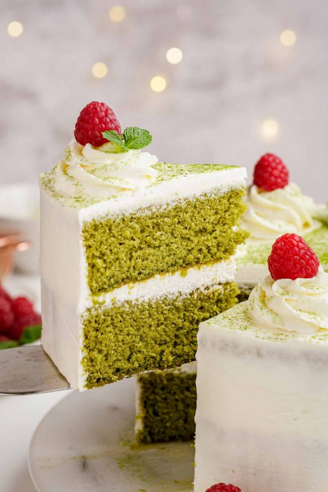 Green Tea Cake- That Has to be Healthy, Right? - Minas Bakery