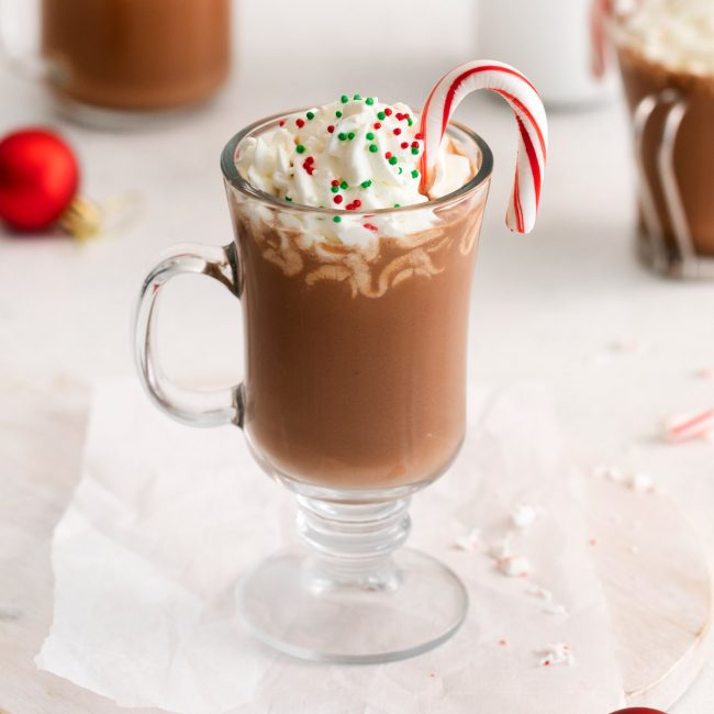 Christmas Hot Chocolate - Texanerin Baking