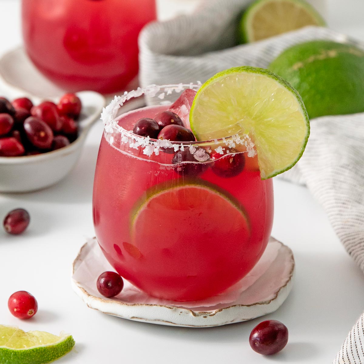 Cranberry Margarita - Texanerin Baking