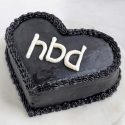 Black Heart Cake